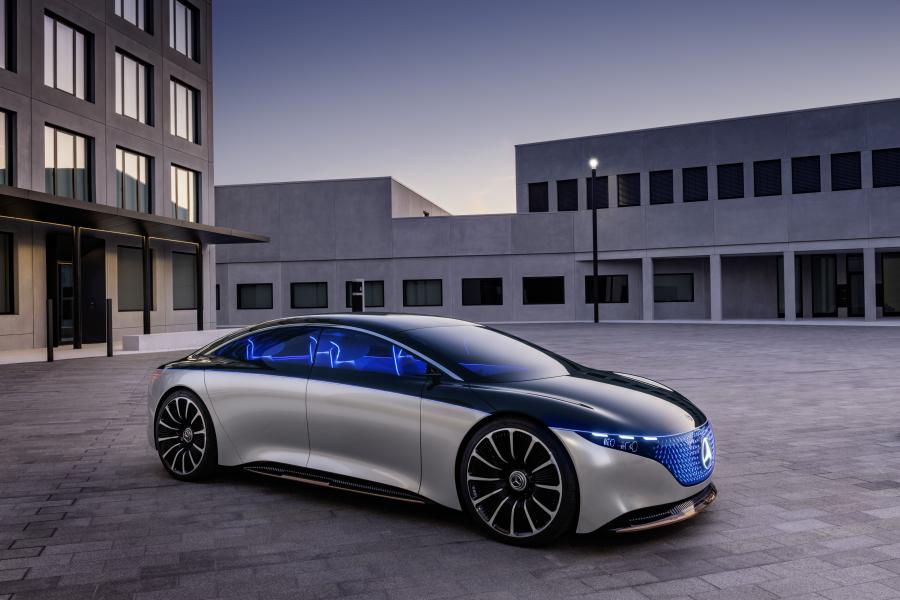  Mercedes-Benz Vision EQS 2019 года  (фото 11 из 54)